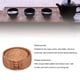 thumbnail image 3 of Posavasos De Ratán Tejido A Mano, Fácil Mantenimiento Posavasos De Taza De Té De Ratán Exquisita Artesanía Multifuncional 10 Cm De Diámetro Aspecto Elegante 5 Piezas Para, 3 of 7