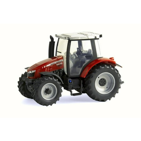 Massey Ferguson Backhoe - Massey Ferguson 5613 Tractor, Red - Tomy 16296 - 1/32 Scale Diecast Model Toy Car