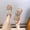 Silver, variant on Plus Size Women's Rhinestone Wedge Sandals, Solid Round Open Toe, Back Elastic Strap, Sparkly Thick Platform Summer Footwear Silver 41