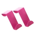 thumbnail image 4 of PTOOTP Over The Door Hook Single Pink for Clothes Towel Hat Easy to Install Without Tools, 4 of 8