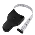 thumbnail image 4 of Black + White Combination 1.5 Meters Inch And Cm Automatic Retractable Measuring Tape 2pcs, 4 of 8