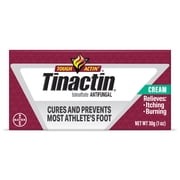 Tinactin Tolnaftate Athletes Foot Treatment Antifungal Cream, 30G Tube