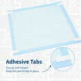 thumbnail image 5 of Tugzelle Dog Training Pads, 23"x23", 50 Ct, Fresh Scent, Fast Absorbent, 5 of 7