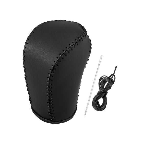 Motoforti Gear Shift Cover for Honda Civic 10th Gen 2016-2021 PU Leather Black Auto Interior accessories