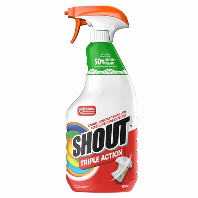 Shout Triple-Acting Laundry Stain Remover Spray