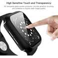 thumbnail image 3 of 14 Pack Case for Apple Watch Series 8 & Series 7 45mm with Tempered Glass Screen Protector, PC Hard Ultra-Thin Scratch Resistant Bumper Protective Cover for iWatch Series 8 7 45mm Accessories, 3 of 5