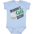 thumbnail image 3 of Inktastic Grandpa's Golf Buddy with Golf Ball Boys or Girls Baby Bodysuit, 3 of 5