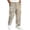 Beige, variant on Cargo Pants for Men All Over Tree Camo Pattern Baggy Wide Leg Lightweight Daily Walking Casual Pants Black 4XL