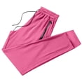 thumbnail image 2 of Blmnix Baggy Trousers for Men Sweatpants Men Sweat Pants Joggers Pant Pink Slim-Leg Full Low Waisted Summer Pants for Men,L, 2 of 5