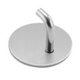 thumbnail image 1 of 3PCS Storage Hanger 304 Stainless Steel Wall Hook Self-adhesive Towel Hanger for Kitchen Bathroom, Silver, 1 of 10