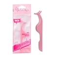 thumbnail image 3 of Rizador de pestañas postizas con injerto biselado, ayuda para pestañas postizas, pinzas de acero inoxidable para tirar de la barba con forma de ceja, clip de belleza, 3 of 4