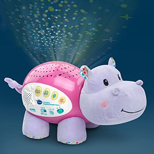 vtech baby lil critters soothing starlight hippo pink