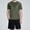 #0041-Army Green, variant on Men Large Brim Sun Visor Hat with Neck Flap UPF Protection Outdoor Travel Cap Blue XL Gift