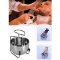 thumbnail image 3 of Trousse de Support de Rasage pour Hommes - Support Universel en Acier Inoxydable pour Brosse de Rasage avec Bol de Rasage, Trousse d'Outils de Soins et de Rasage pour Papa, Cadeau pour Petit Ami, Cadeau pour Mari, 3 of 8