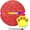 Red Remote-controlled, variant on Interactive Dog Bouncy Ball Toy - Smart Interactive Remote-Controlled Dog Ball with RGB Colorful Lights, 3 Play Modes Automatic Rolling Ball Toy for Small and Medium Dogs (Pink Remote-Controlled)