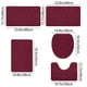 thumbnail image 3 of Juego de 5 Alfombrillas de Baño de Espuma | Alfombras de Baño Ultrasuaves y Antideslizantes | Lavables a Máquina, de Secado Rápido, Absorbentes de Agua | 40,6 X 60,9 Cm, 40,6 X 50,8 Cm, 38,1 X 43,2 C, 3 of 6