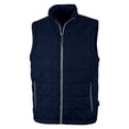 thumbnail image 2 of Charles River Apparel 9535 Men's Radius Quilted Vest-Navy/Grey-S, 2 of 3