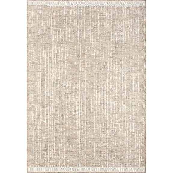 Ocean Abstract Indoor/Outdoor Rug 4x6