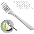 thumbnail image 1 of Elegant Design Dinner Forks, Stainless Steel Multi-Purpose Use Cutlery for Home Restaurant Settings, Service Utensil With Balanced Weight And Comfortable Grip For Kitchen Dining Area (Pack Of 12), 1 of 7