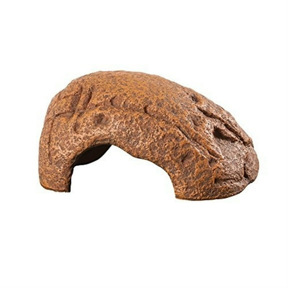 Zilla Rock Den Hideout for Reptile Enclosures and Terrariums, Medium, 6.5 x 4.75 Inches
