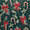 Green Christmas Candy Canes, variant on Yayeee Kitchen Valance Rod Pocket 54" x 18" Living Room Window Curtain, Retro Christmas Holly