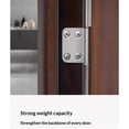 thumbnail image 5 of 6 Pack Lift Off Hinge, aluminum alloy Detachable Flag Hinges for Door, Gate, Window, Included 60 pcs Screw, 5 of 5