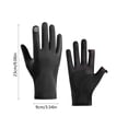 thumbnail image 3 of Sunscreen Gloves UV Protection Cooling Breathable Touch Screen Anti Slip Sun Gloves Lightweight Comfortable Outdoor Gloves for Driving Cycling Hiking Running, 3 of 6
