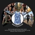 thumbnail image 7 of Pofeuu whiet Snowflake blue background Print Men's Workout Tank Tops Sleeveless Muscle Gym Shirt Quick Dry-3X-Large, 7 of 7
