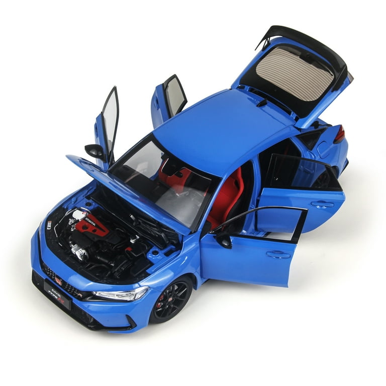 1:18 Scale Paudi Honda Civic Type-R FL5 2023 Blue Diecast