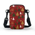 thumbnail image 2 of XYZCANDO Christmas Tree Small Crossbody Cellphone Bags for Women Mini Messenger Phone Handbag Shoulder Purse Portable Money Case with Strap Lightweight for Running Yoga Hiking, 2 of 7