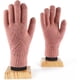 thumbnail image 2 of Guantes de punto, con forro polar suave y puño elástico, para ciclismo al aire libre, ocio, compras, guantes de invierno., 2 of 4