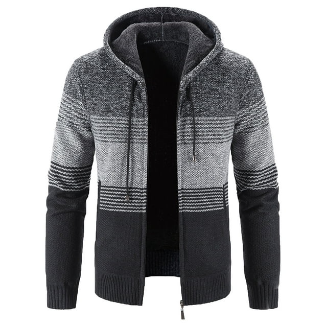 LEEy-world Light Winter Jackets for Men Men's Coats Winter Thicken Cotton Tactical Work Jackets with Hood Dark Gray,3XL