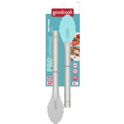 GoodCook PROfreshionals 2-Piece 9" and 12" Tongs Set, Silver/Black