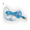 thumbnail image 1 of Universal 3.5mm In-ear Stereo Earbuds Headphone Earphone Headset for Cell Phone-Blue, 1 of 5