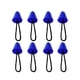 thumbnail image 1 of Riwesomey 8 Uds. Tapón de desagüe de silicona para agujeros de drenaje, tapón con cordón para Kayak, canoa, bote de remos Bombillas para automóviles No. 4, 1 of 1