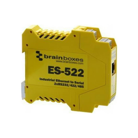 ES-522 2PORT DEVICE SVR RS232/422/485 ENET INDUSTRIAL CLASS