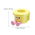 thumbnail image 7 of WeiLaiKeQi Toothbrush Holder Wall Mounted Bathroom Organizer for Hotel Home Accessories Yellow, 7 of 7