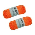 thumbnail image 1 of Glow In The Dark Yarn 4-Pack 55-Yard Rolls Per Pack 100% Polyester Luminous Craft Yarn For DIY Hand-Woven Projects, 1 of 2
