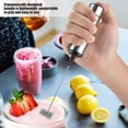thumbnail image 3 of Fabricante De Espuma, Espumador De Leche De Aplicación Amplia Desmontable, Suministros Eléctricos De Barista Para Herramientas De Barista De Café, Cocina Casera Mgaxyff Otros, 3 of 8