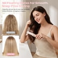 thumbnail image 6 of Cordless Hair Straightener and Curler, 2 in 1 Portable Flat Iron with Charging Dock, 4000mAh Rechargeable Battery, 4 Adjustable Temps 284°F-428°F, 6 of 8