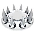 thumbnail image 3 of United Pacific 33 mm Thread-On Pointed Front Axle Cover Set - Spike Nut Cover, 3 of 4
