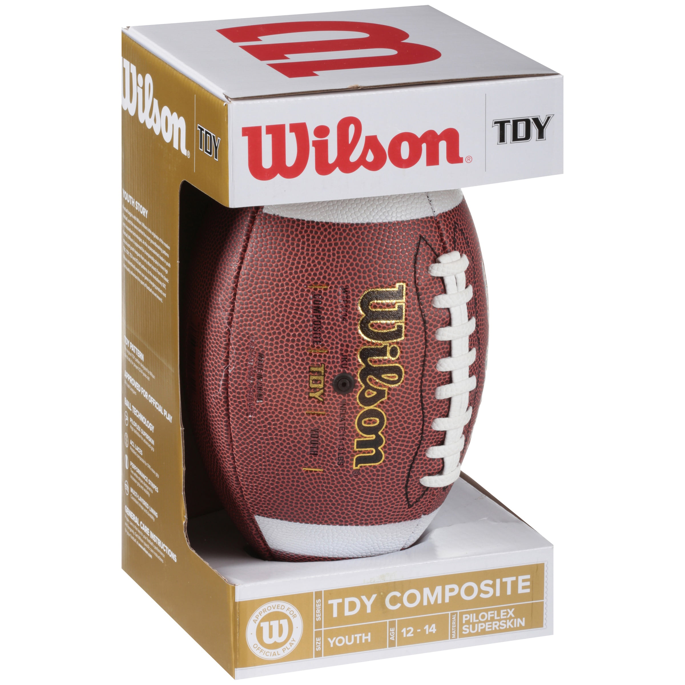 Youth Wilson NCAA TDY Composite Football