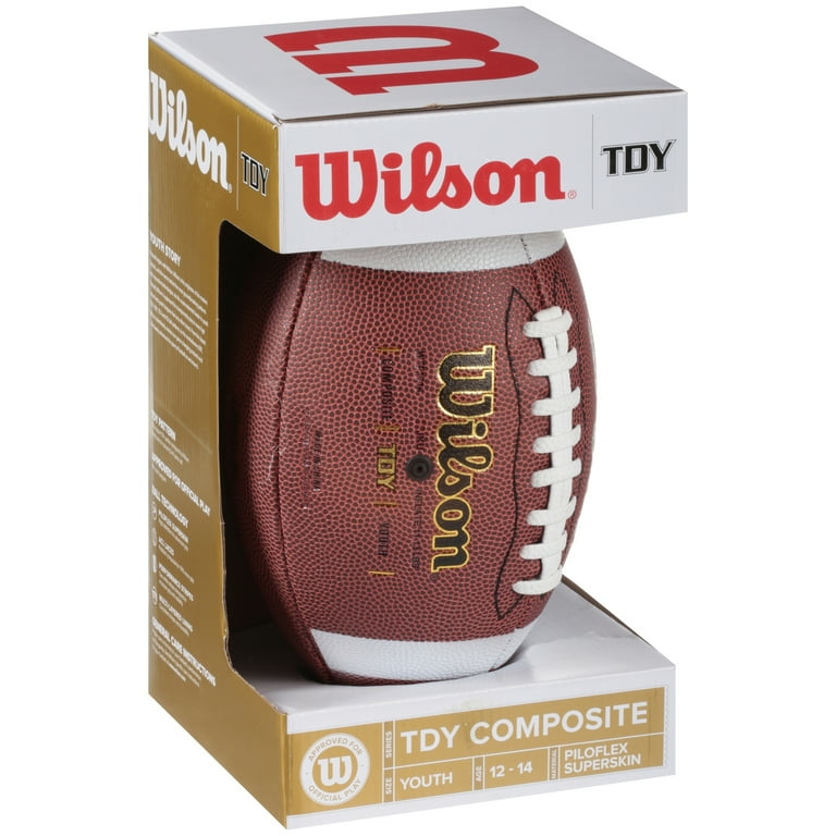 Wilson, Youth Football, TDY Composite, Soft Touch, Durable