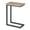 Brown, variant on Skyler 18 inch Wide Solid Mango/Metal Industrial C Side Table in Natural/Charcoal, Assembled