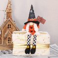 thumbnail image 5 of Happy Halloween Gnome for Doll Long Leg Witch Hat Spider Ghost Toy Ornament for Home Festival Party Dining Table Decorat, 5 of 5