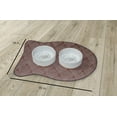 thumbnail image 2 of Simply Daisy Lifeflor Diamond Fish Shape Pet Feeding Mat for Cats, 2 of 3