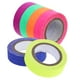 thumbnail image 4 of EeaseMX 5 rollos de cintas fluorescentes de algodón UV autoadhesivas y luminosas para decoración de espectáculos de luces (color aleatorio), 4 of 8