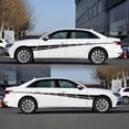 thumbnail image 2 of 2pcs Vinyl Sticker Wear-resistant Decoration Waterproof Both Side Graphics Vinyl Long Stripe For Car, 2 of 5