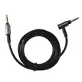thumbnail image 1 of For Sony WH-1000 XM2 XM3 XM4 3.5mm Audio Cable,(Black Without Mic), 1 of 5