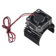 thumbnail image 2 of 30mm Motor Radiator, Motor Cooling Fan 28000 RPM Maximum Speed Overheating Prevention 5-8V Voltage Exquisite Workmanship  for F540 Motor Red,Gold,Silver, 2 of 8